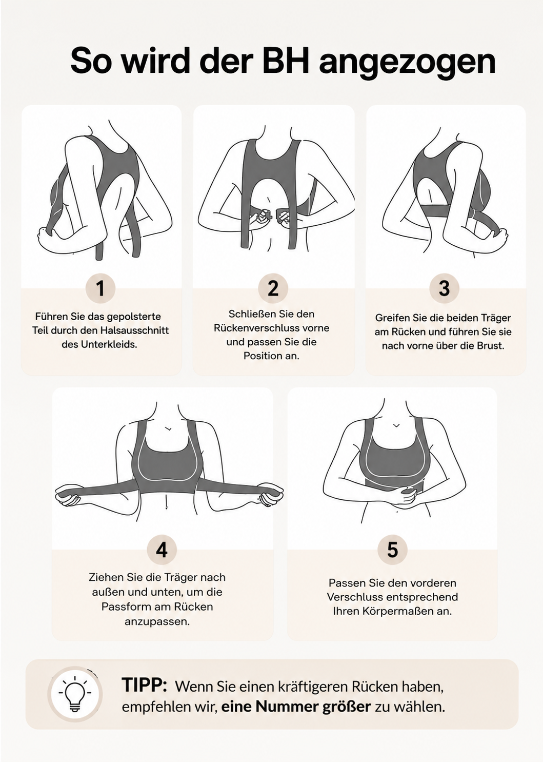 Bellvane Silk Lift™ — Bügelloser BH für natürlichen Halt & Komfort