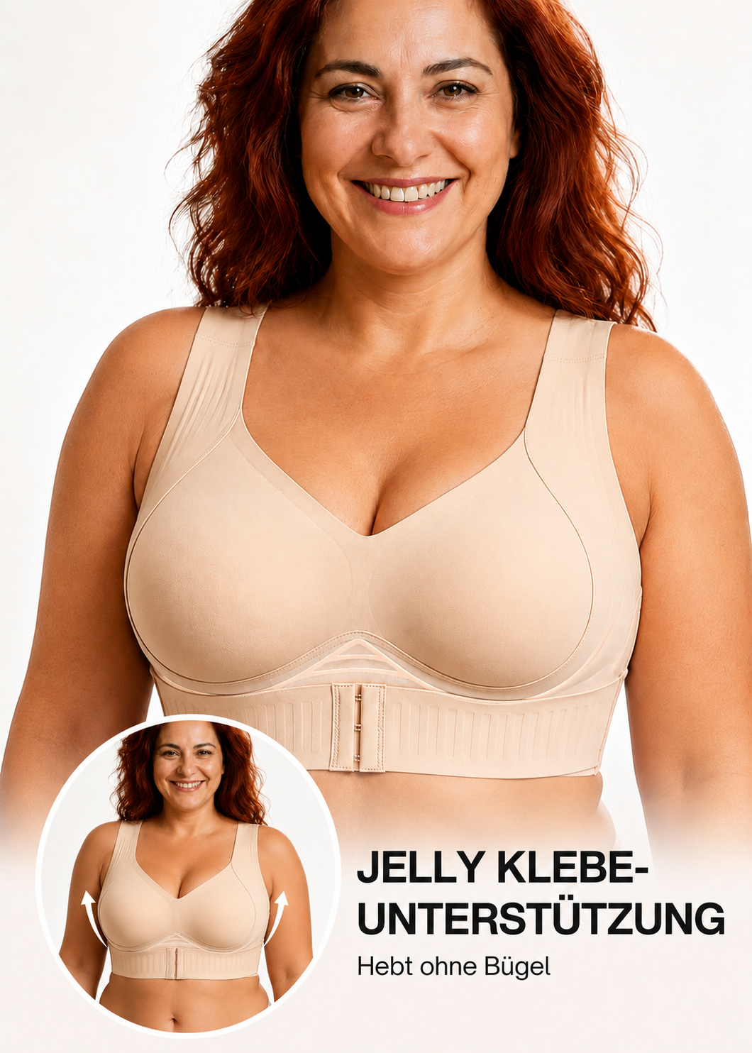 Bellvane Silk Lift™ — Bügelloser BH für natürlichen Halt & Komfort
